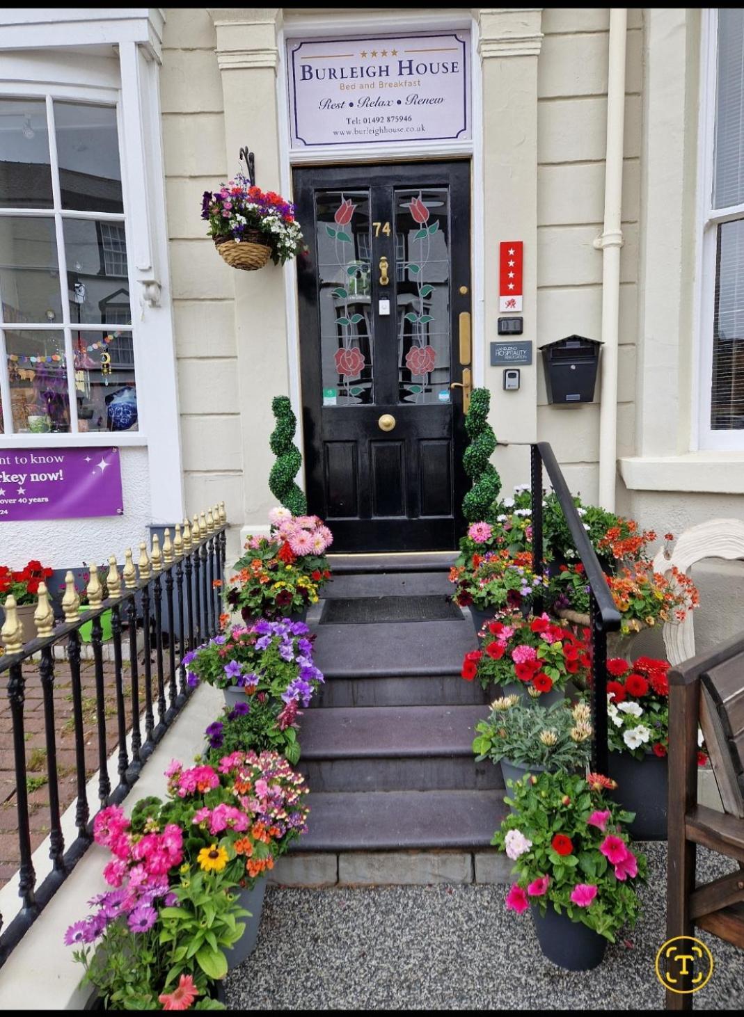 Burleigh Guest House Llandudno Exterior foto
